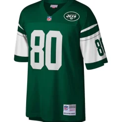 New York Jets Replica | Throwback^Men's Mitchell & Ness Wayne Chrebet Green Legacy Replica Jersey