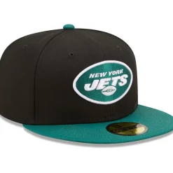 New York Jets Fitted^Men's New Era Black/Green Flipside 2Tone 59FIFTY Fitted Hat