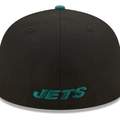New York Jets Fitted^Men's New Era Black/Green Flipside 2Tone 59FIFTY Fitted Hat
