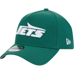 New York Jets Hats | Men^Men's New Era Green A-Frame 9FORTY Adjustable Hat