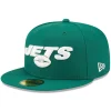 New York Jets Fitted^Men's New Era Green Elemental 59FIFTY Fitted Hat