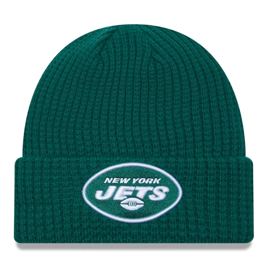 New York Jets Knit^Men's New Era Green Prime Cuffed Knit Hat
