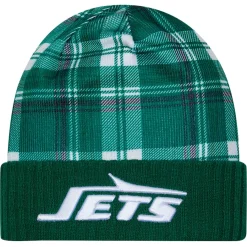New York Jets Knit^Men's New Era Green Sideline Statement Cuffed Knit Hat