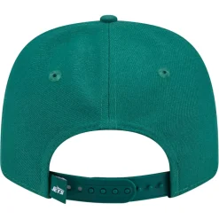New York Jets Adjustable^Men's New Era Green 9SEVENTY Stretch-Snap Hat