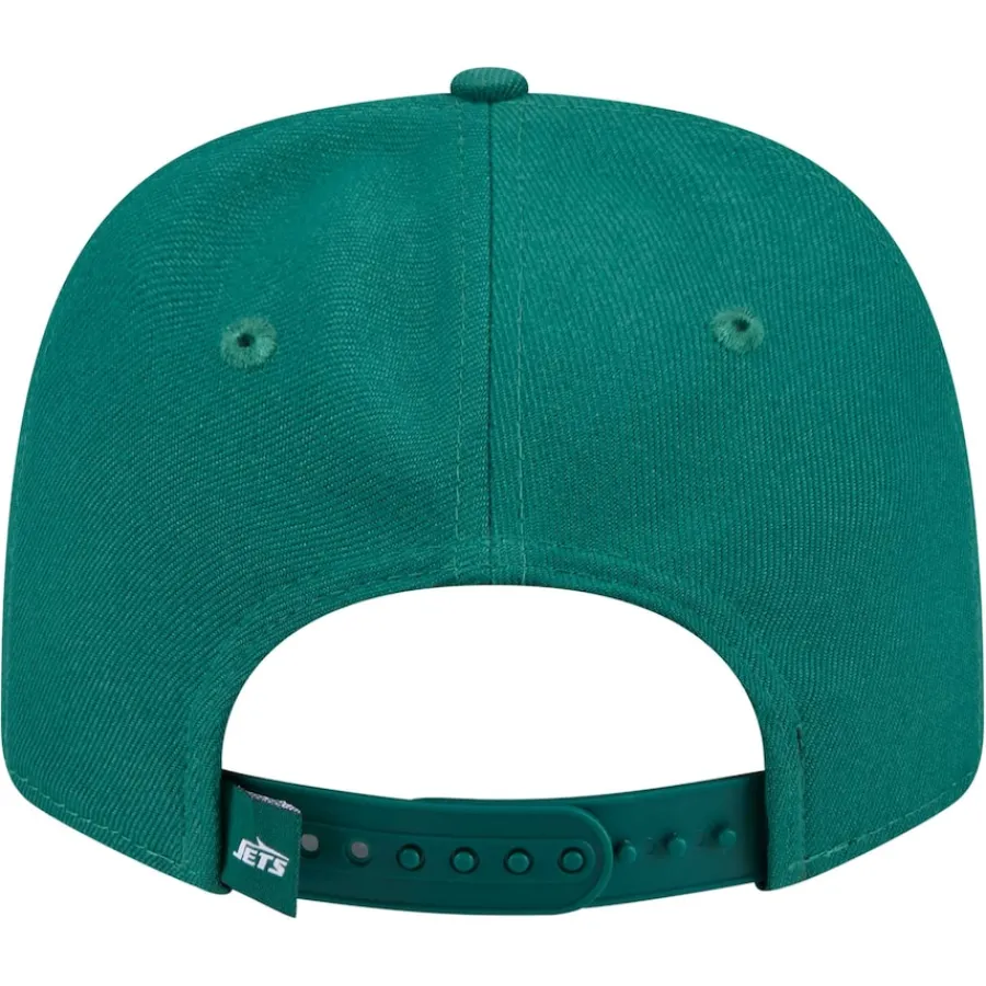 New York Jets Adjustable^Men's New Era Green 9SEVENTY Stretch-Snap Hat