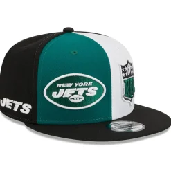 New York Jets Snapback^Men's New Era Green/Black 2023 Sideline 9FIFTY Snapback Hat