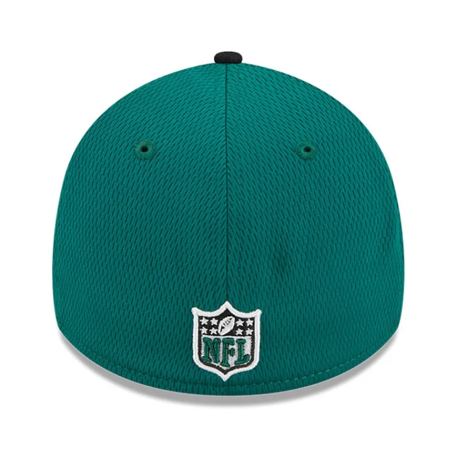 New York Jets Flex^Men's New Era Green/Black 2023 Sideline 39THIRTY Flex Hat