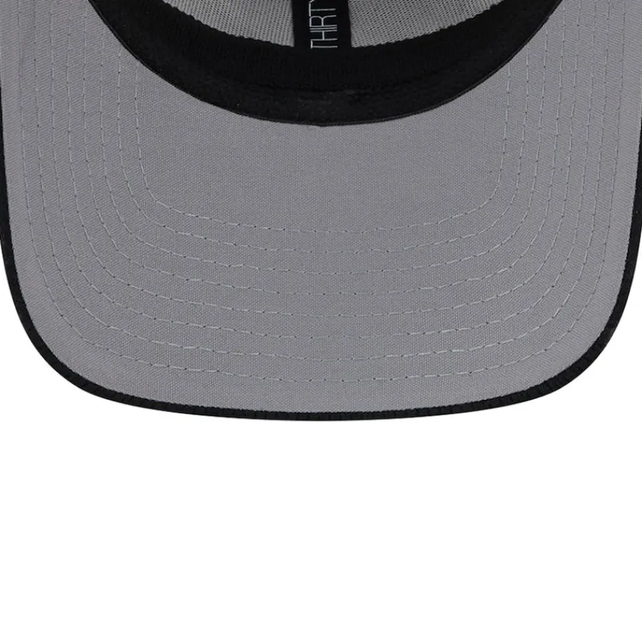 New York Jets Flex^Men's New Era White/Black 2023 Sideline 39THIRTY Flex Hat