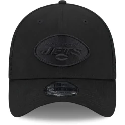 New York Jets Hats | Men^Men's New Era Black Main Neo 39THIRTY Flex Hat