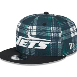 New York Jets Snapback^Men's New Era Black 2024 Sideline Statement 9FIFTY Snapback Hat