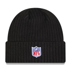 New York Jets Hats | Men^Men's New Era Black 2024 NFL Crucial Catch Cuffed Knit Hat