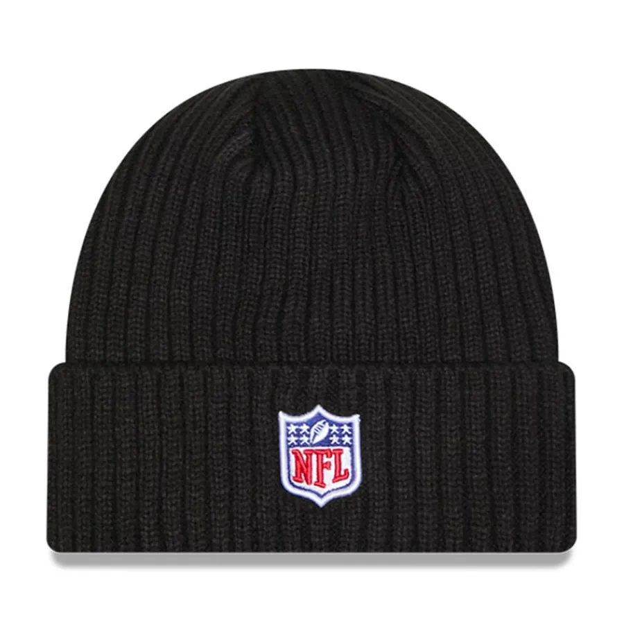 New York Jets Hats | Men^Men's New Era Black 2024 NFL Crucial Catch Cuffed Knit Hat