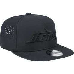 New York Jets Hats | Men^Men's New Era Black Hydro A-Frame 9FIFTY Snapback Hat