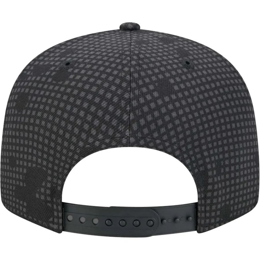 New York Jets Hats | Men^Men's New Era Black Midnight Ink Pop Outline 9FIFTY Snapback Hat
