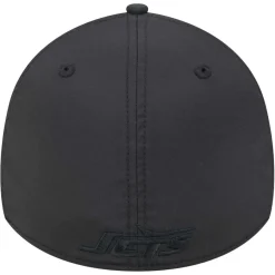 New York Jets Hats | Men^Men's New Era Black Hydro 39THIRTY Flex Hat