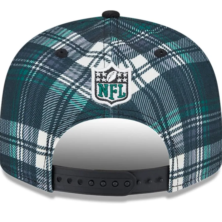 New York Jets Snapback^Men's New Era Black 2024 Sideline Statement 9FIFTY Snapback Hat