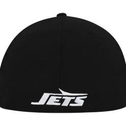 New York Jets Hats | Men^Men's New Era Black Main 39THIRTY Flex Hat