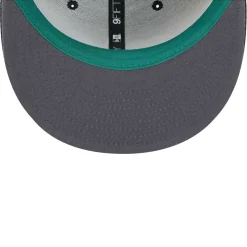 New York Jets Hats | Men^Men's New Era Black Midnight Ink Pop Outline 9FIFTY Snapback Hat