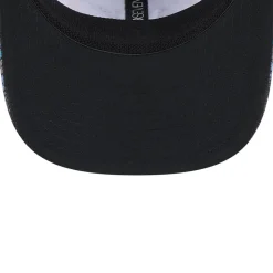 New York Jets Adjustable | Snapback^Men's New Era Black 2024 NFL Crucial Catch Plaid 9SEVENTY Trucker Snapback Hat