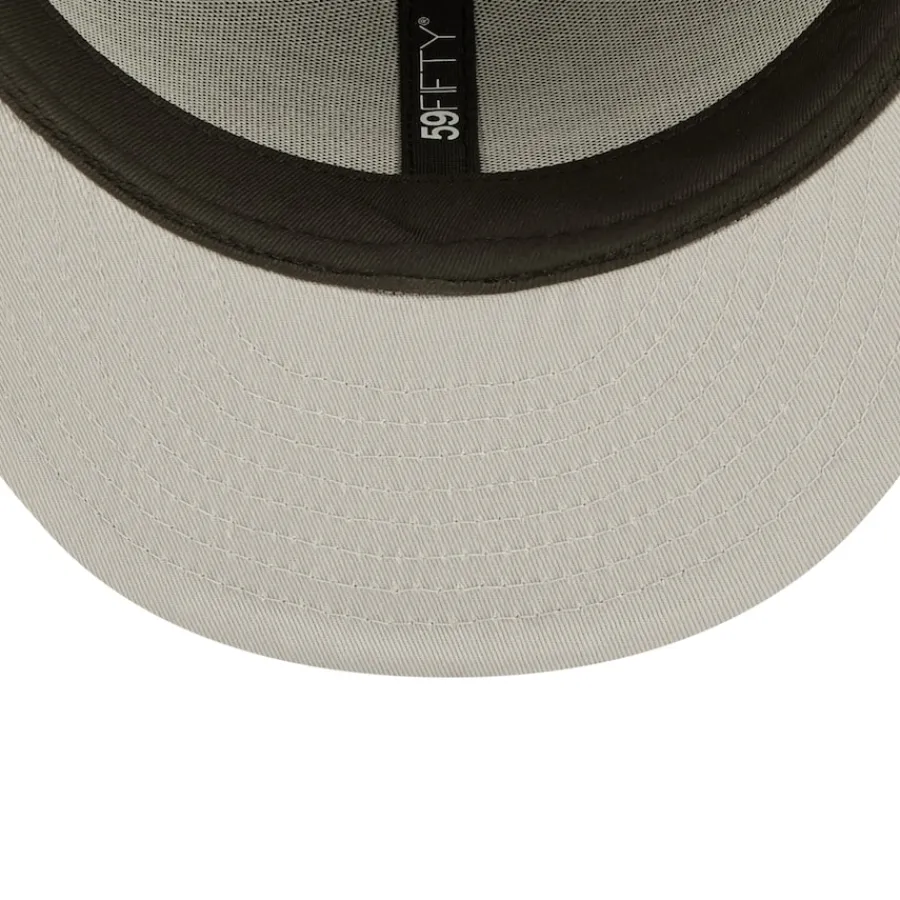 New York Jets Fitted^Men's New Era Black Flawless 59FIFTY Fitted Hat