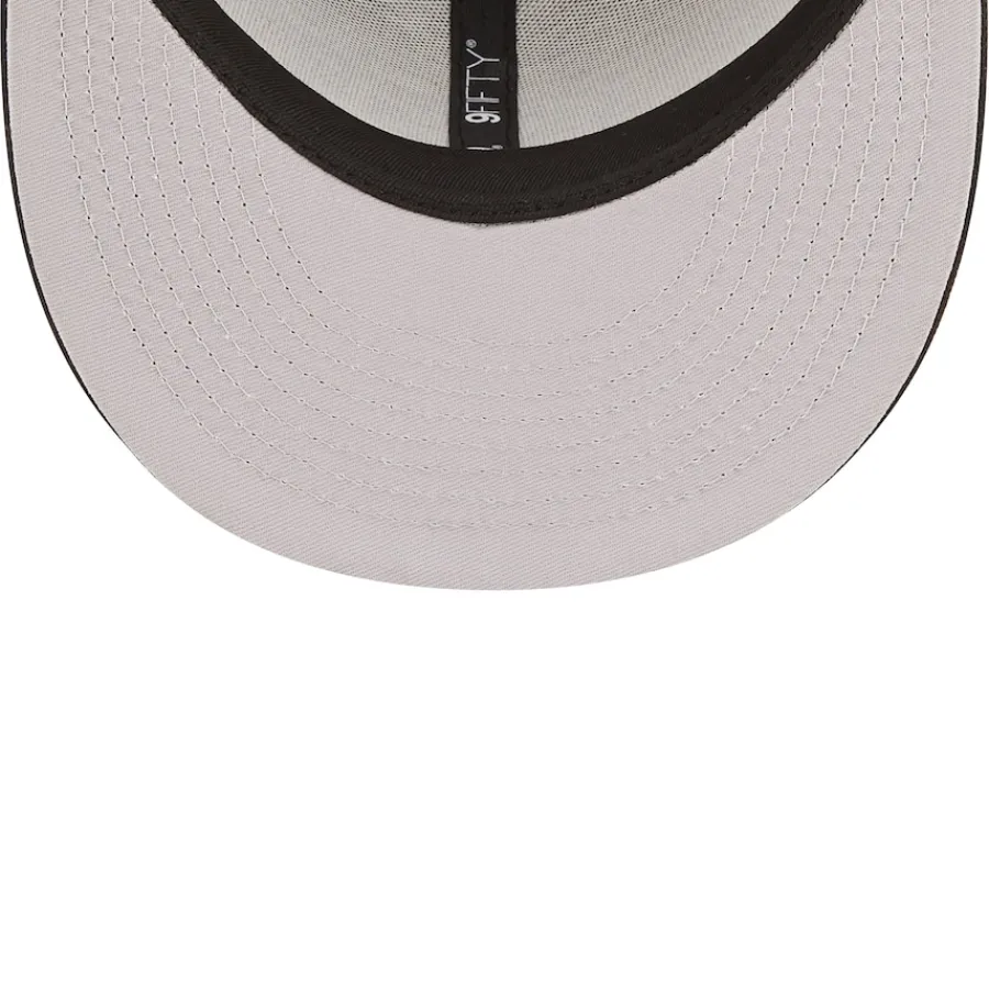 New York Jets Snapback^Men's New Era Black Classic 9FIFTY Trucker Snapback Hat