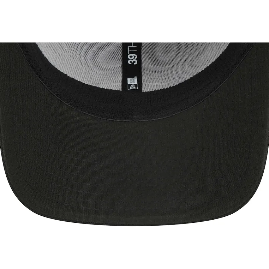 New York Jets Hats | Men^Men's New Era Black Main 39THIRTY Flex Hat