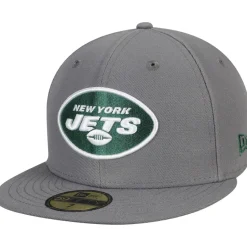 New York Jets Fitted^Men's New Era Graphite Storm 59FIFTY Fitted Hat