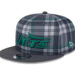 New York Jets Hats | Men^Men's New Era Gray 2024 Sideline Statement 9FIFTY Snapback Hat