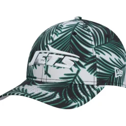 New York Jets Flex^Men's New Era Gray Palms 39THIRTY Flex Hat
