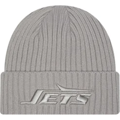 New York Jets Hats | Men^Men's New Era Gray Color Pack Cuffed Knit Hat