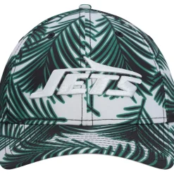 New York Jets Flex^Men's New Era Gray Palms 39THIRTY Flex Hat