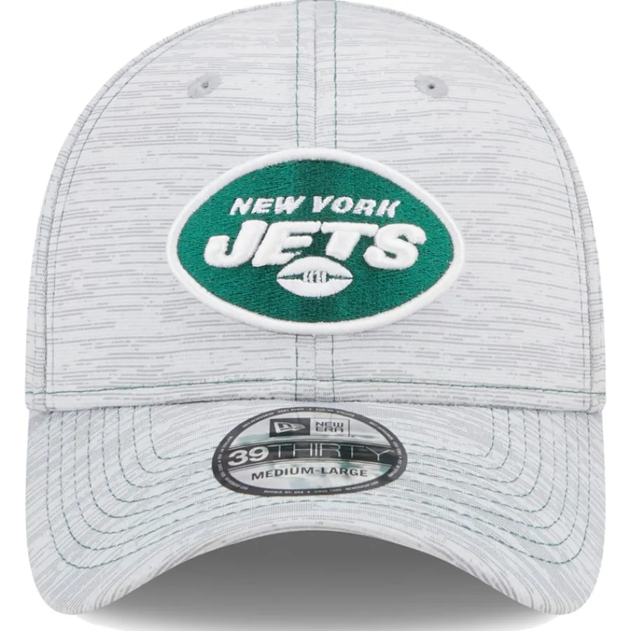 New York Jets Flex^Men's New Era Gray Speed 39THIRTY Flex Hat