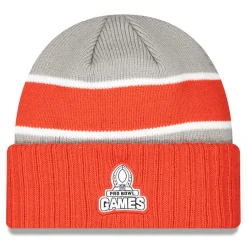New York Jets Knit^Men's New Era Gray 2024 NFL Pro Bowl Cuffed Knit Hat