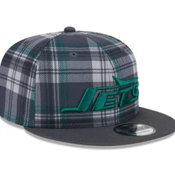New York Jets Hats | Men^Men's New Era Gray 2024 Sideline Statement 9FIFTY Snapback Hat