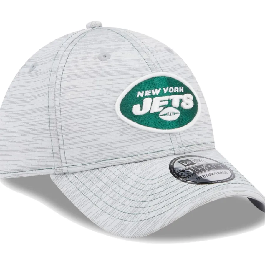 New York Jets Flex^Men's New Era Gray Speed 39THIRTY Flex Hat