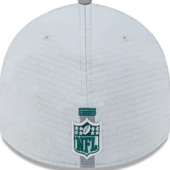 New York Jets Flex^Men's New Era Gray 2024 NFL Training Camp 39THIRTY Flex Hat