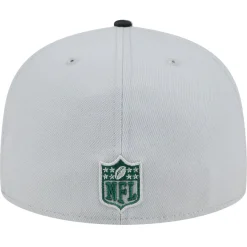 New York Jets Fitted^Men's New Era Gray Active Camo 59FIFTY Fitted Hat