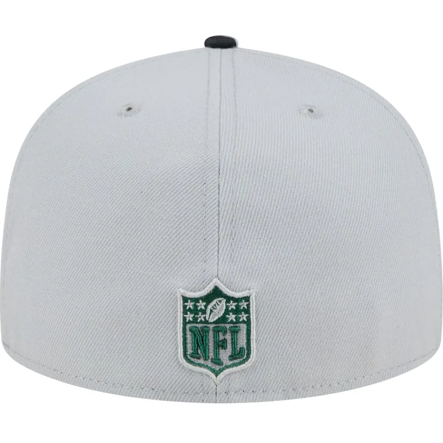 New York Jets Fitted^Men's New Era Gray Active Camo 59FIFTY Fitted Hat