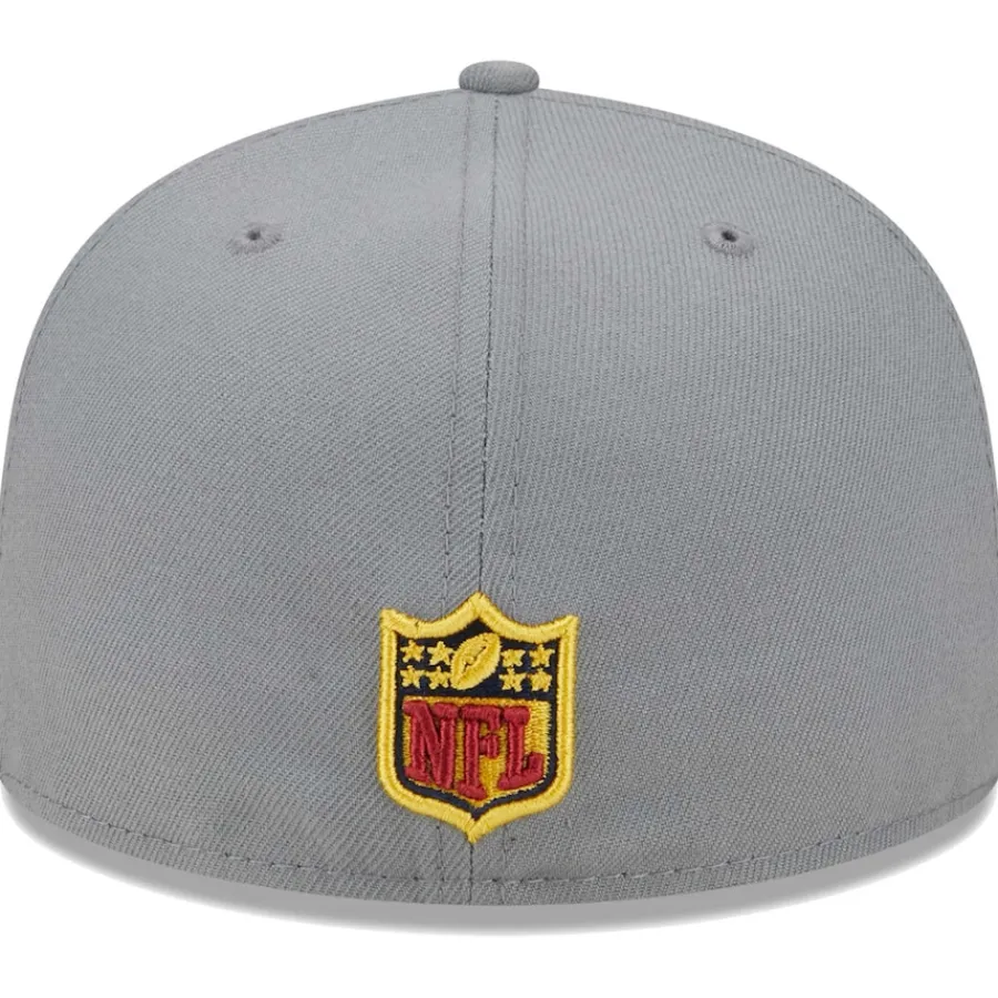 New York Jets Fitted^Men's New Era Gray Color Pack 59FIFTY Fitted Hat