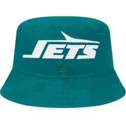 New York Jets Bucket^Men's New Era Green Helmet Bucket Hat