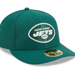 New York Jets Fitted^Men's New Era Green Omaha Low Profile 59FIFTY Fitted Hat