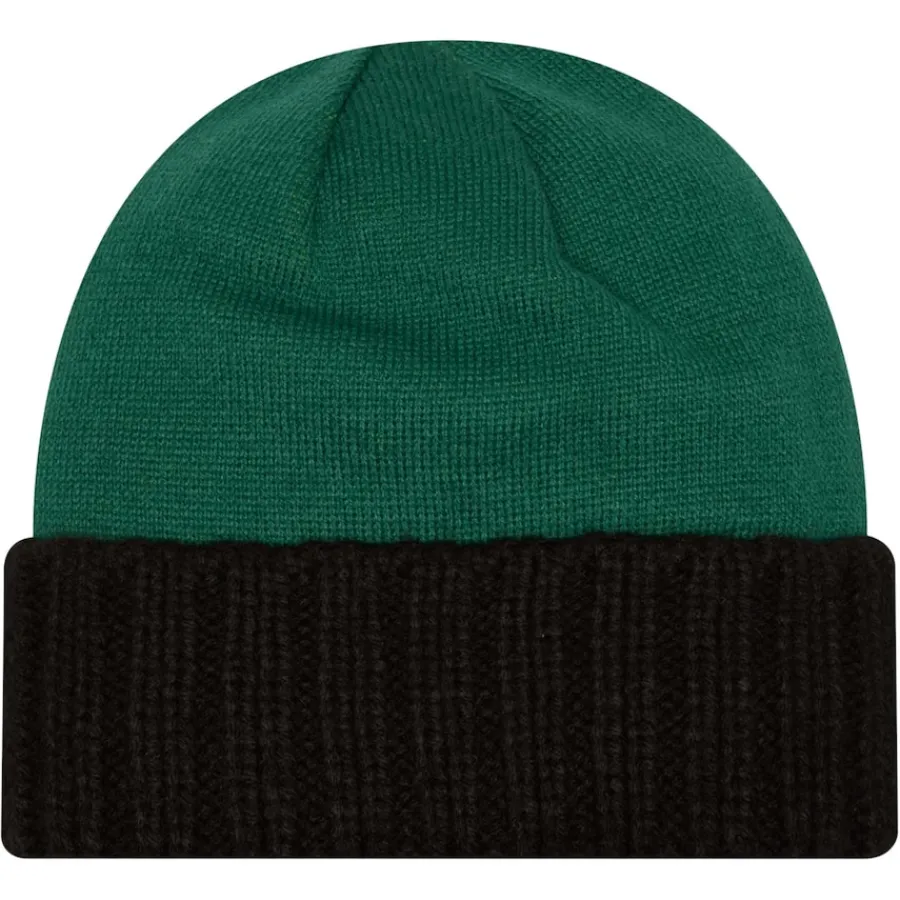 New York Jets Knit^Men's New Era Green Oversize Cuffed Knit Hat