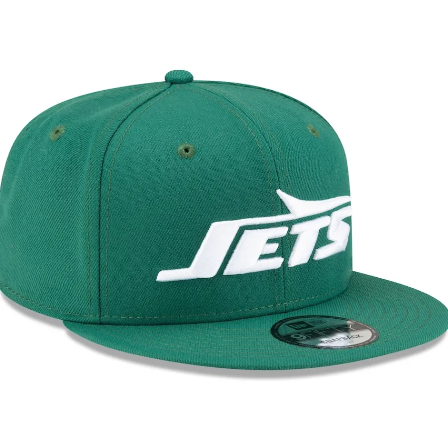 New York Jets Hats | Men^Men's New Era Green 9FIFTY Snapback Hat