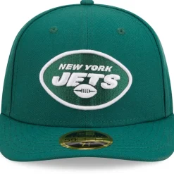 New York Jets Fitted^Men's New Era Green Omaha Low Profile 59FIFTY Fitted Hat