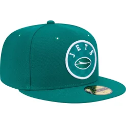 New York Jets Fitted^Men's New Era Green Checkered 59FIFTY Fitted Hat