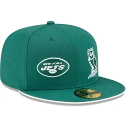 New York Jets Fitted^Men's New Era Green OVO X NFL 59FIFTY Fitted Hat