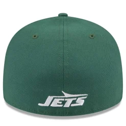 New York Jets Fitted^Men's New Era Green Omaha Low Profile 59FIFTY Fitted Hat