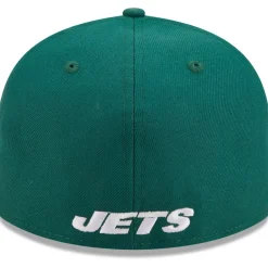 New York Jets Fitted^Men's New Era Green Omaha Low Profile 59FIFTY Fitted Hat