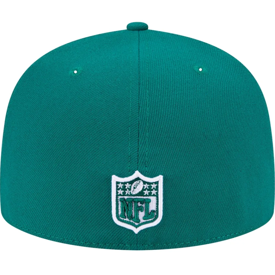 New York Jets Fitted^Men's New Era Green Checkered 59FIFTY Fitted Hat