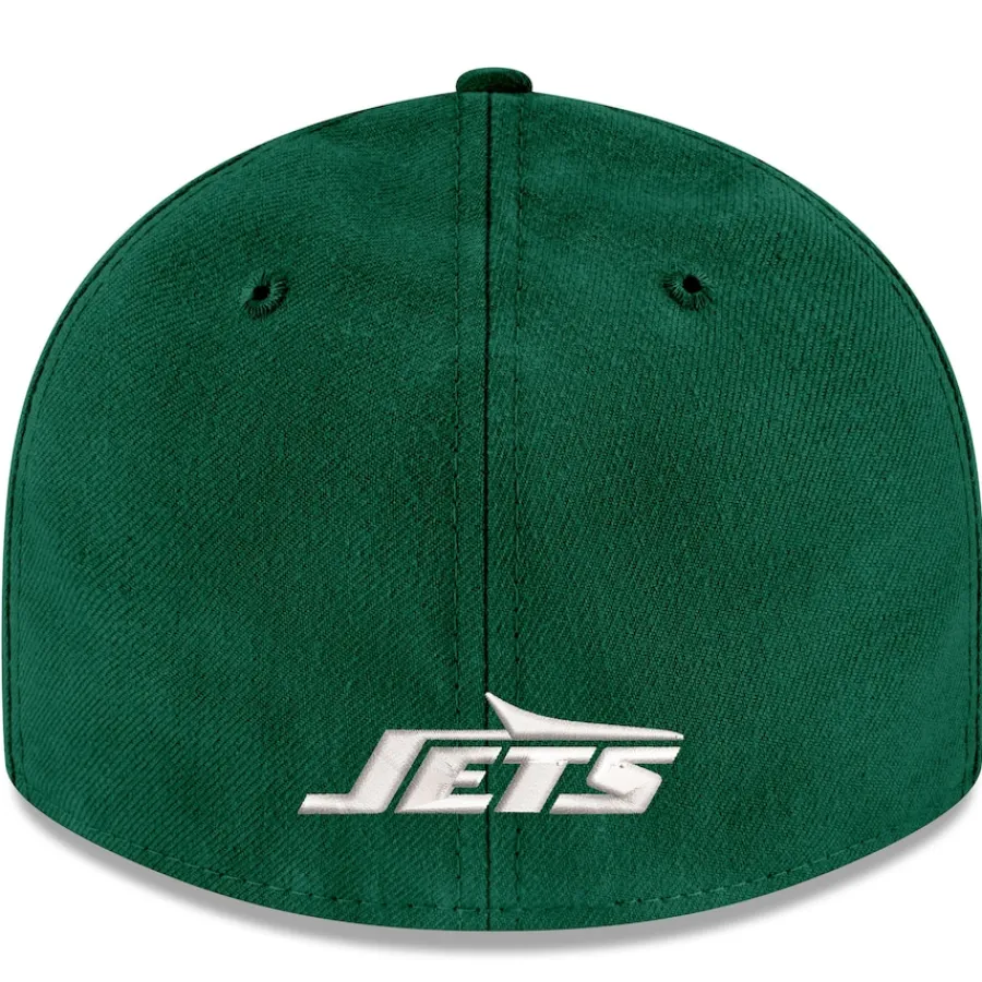 New York Jets Fitted^Men's New Era Green Omaha Low Profile 59FIFTY Fitted Hat